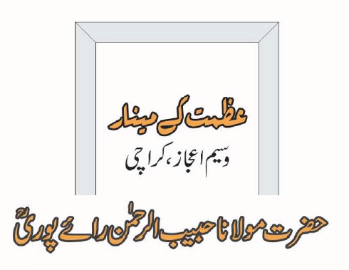 حضرت مولاناحبیب الرحمن رائے پوریؒ